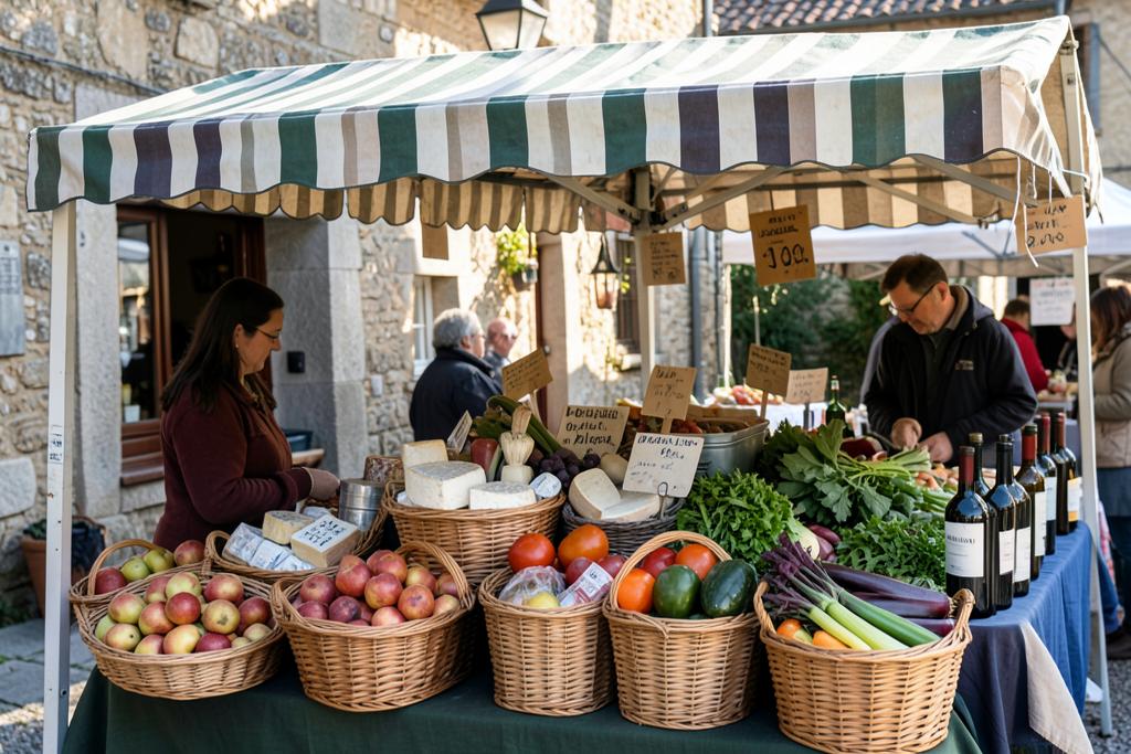 Marchés locaux et producteurs du terroir en Loir-et-Cher